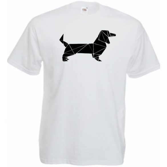 Kedvencünk - a tacskó, tacsi, dachshund csillagkép férfi rövid ujjú póló