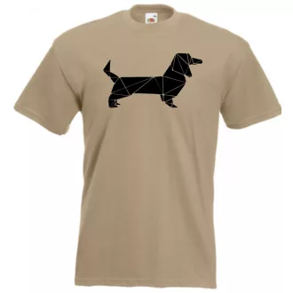   Kedvencünk - a tacskó, tacsi, dachshund csillagkép férfi rövid ujjú póló