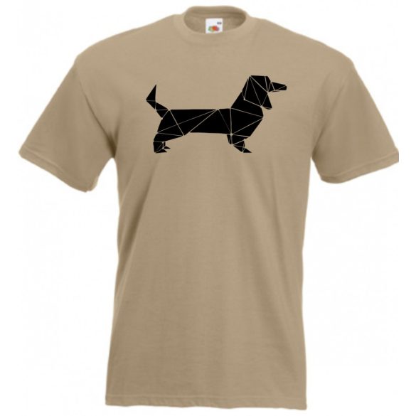 Kedvencünk - a tacskó, tacsi, dachshund csillagkép férfi rövid ujjú póló