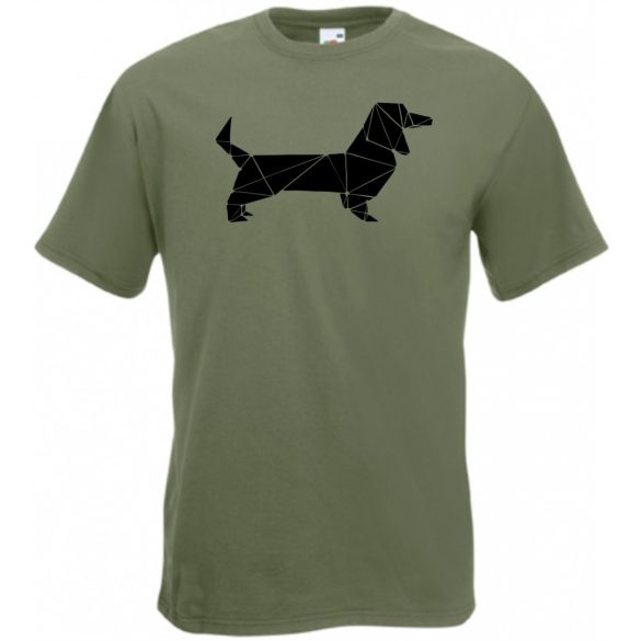 Kedvencünk - a tacskó, tacsi, dachshund csillagkép férfi rövid ujjú póló