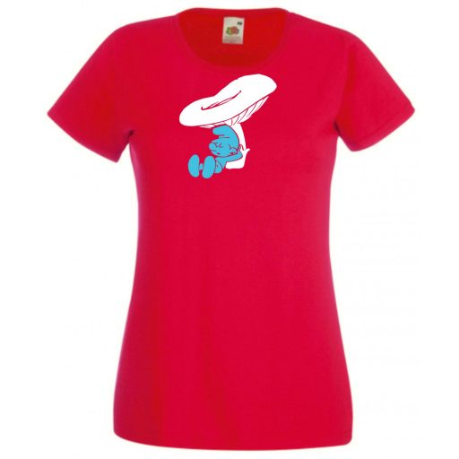 Törpi gombánál, relax női rövid ujjú póló