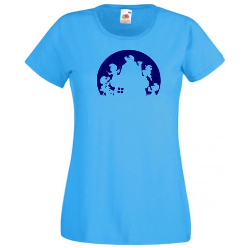 Törpfalva szorgos lakói női rövid ujjú póló