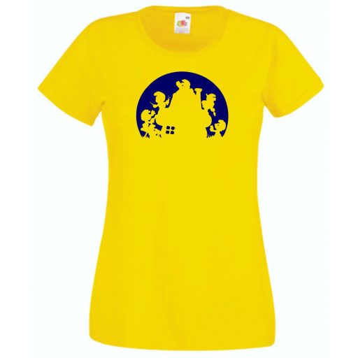 Törpfalva szorgos lakói női rövid ujjú póló