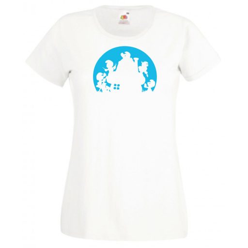 Törpfalva szorgos lakói női rövid ujjú póló