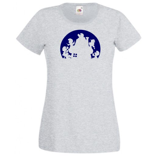 Törpfalva szorgos lakói női rövid ujjú póló