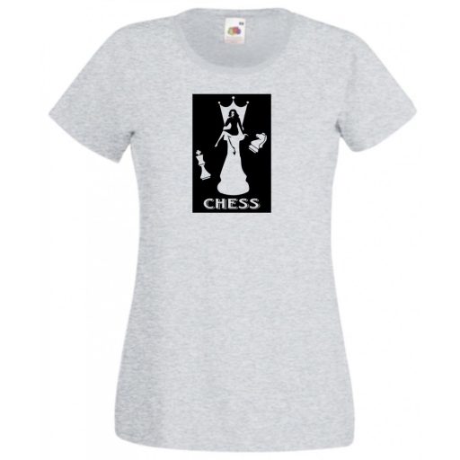 Sakk fan, vezércsel női rövid ujjú póló