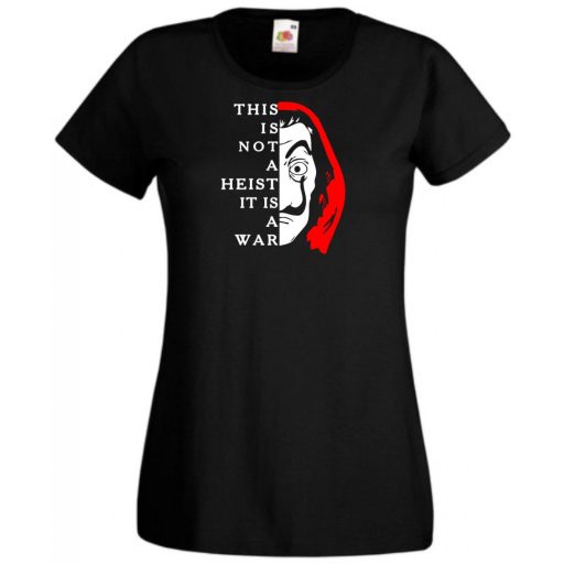 Pénzrablás, money női rövid ujjú póló