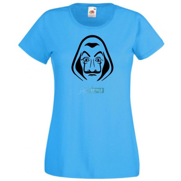 Money Heist, Dali maszk női rövid ujjú póló