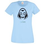 Money Heist, Dali maszk női rövid ujjú póló