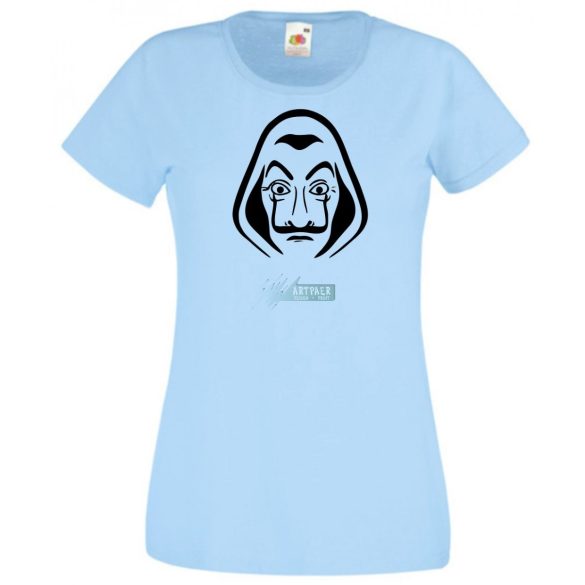 Money Heist, Dali maszk női rövid ujjú póló