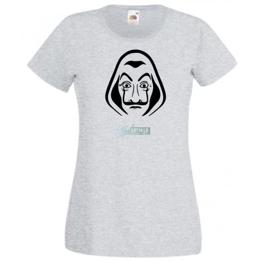 Money Heist, Dali maszk női rövid ujjú póló