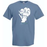 A professzor - Dali arcmaszk - Money Heist férfi rövid ujjú póló