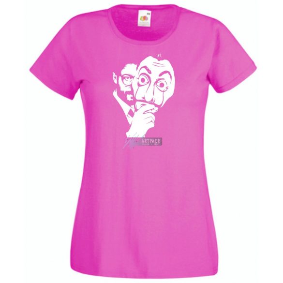 Money Heist le professor női rövid ujjú póló