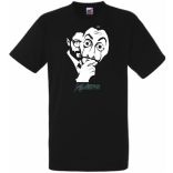 A professzor - Dali arcmaszk - Money Heist férfi rövid ujjú póló