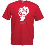 A professzor - Dali arcmaszk - Money Heist férfi rövid ujjú póló