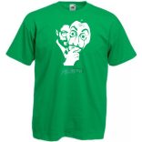 A professzor - Dali arcmaszk - Money Heist férfi rövid ujjú póló