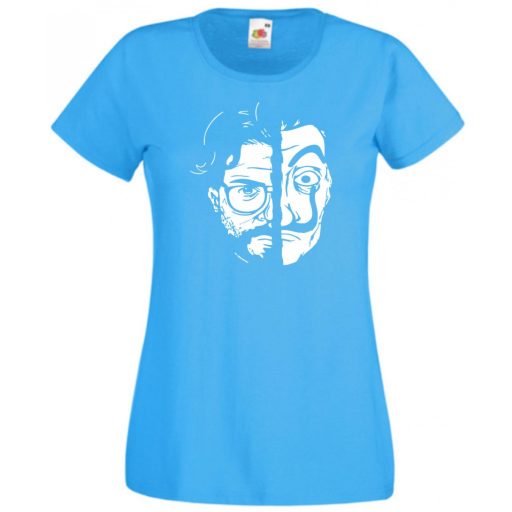 Le professor, nagy pénzrablás, money heist női rövid ujjú póló