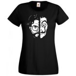 Le professor, nagy pénzrablás, money heist női rövid ujjú póló