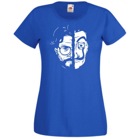 Le professor, nagy pénzrablás, money heist női rövid ujjú póló