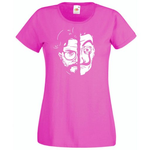 Le professor, nagy pénzrablás, money heist női rövid ujjú póló