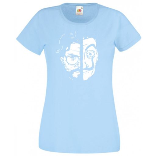 Le professor, nagy pénzrablás, money heist női rövid ujjú póló