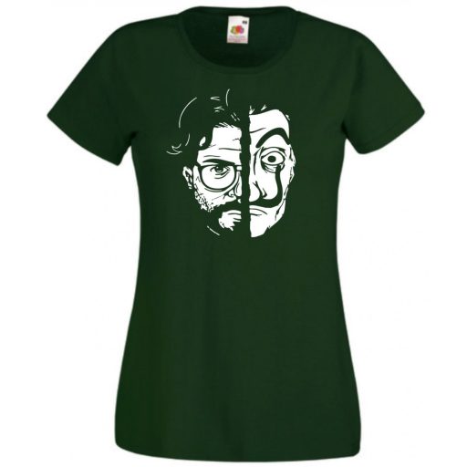 Le professor, nagy pénzrablás, money heist női rövid ujjú póló