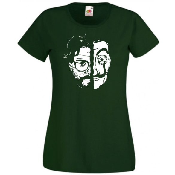 Le professor, nagy pénzrablás, money heist női rövid ujjú póló