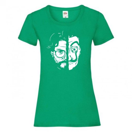 Le professor, nagy pénzrablás, money heist női rövid ujjú póló