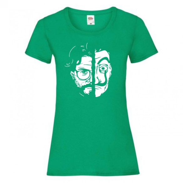 Le professor, nagy pénzrablás, money heist női rövid ujjú póló