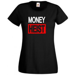   Money heist, La casa de papel, nagy pénzrablás női rövid ujjú póló