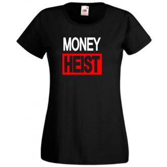   Money heist, La casa de papel, nagy pénzrablás női rövid ujjú póló