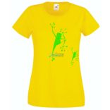 Mászó békák, mama breki, baba breki - női rövid ujjú póló