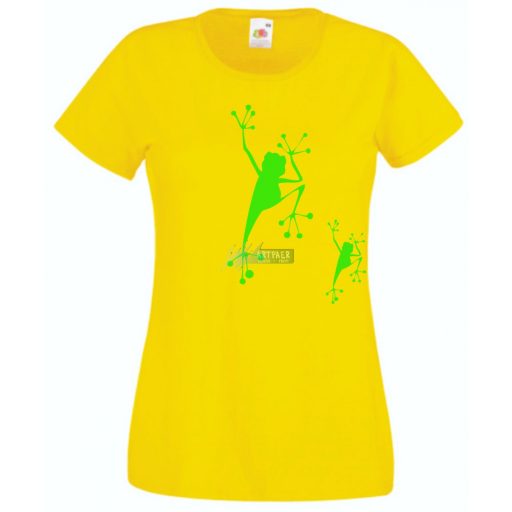 Mászó békák, mama breki, baba breki - női rövid ujjú póló