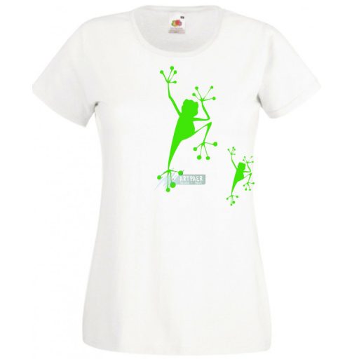 Mászó békák, mama breki, baba breki - női rövid ujjú póló