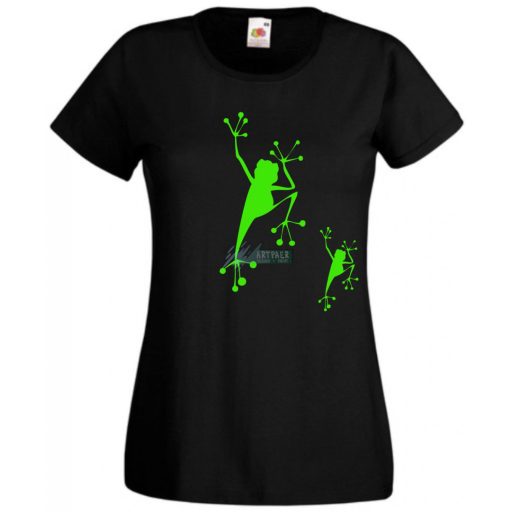 Mászó békák, mama breki, baba breki - női rövid ujjú póló