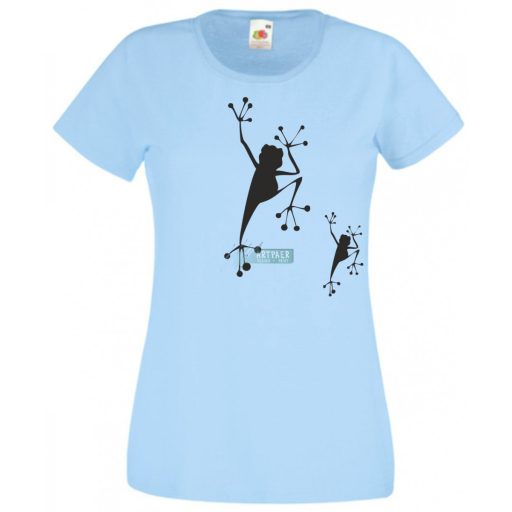 Mászó békák, mama breki, baba breki - női rövid ujjú póló