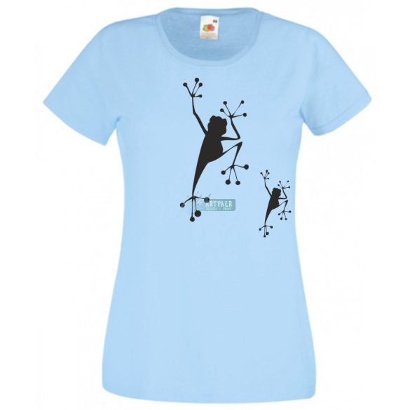 Mászó békák, mama breki, baba breki - női rövid ujjú póló