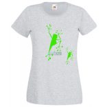 Mászó békák, mama breki, baba breki - női rövid ujjú póló