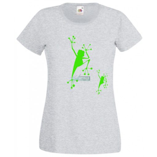 Mászó békák, mama breki, baba breki - női rövid ujjú póló