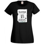 Élve vagy halva, Schrödingers macskája dead or alive női rövid ujjú póló