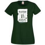 Élve vagy halva, Schrödingers macskája dead or alive női rövid ujjú póló