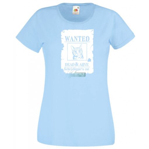 Élve vagy halva, Schrödingers macskája dead or alive női rövid ujjú póló
