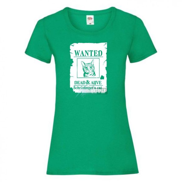 Élve vagy halva, Schrödingers macskája dead or alive női rövid ujjú póló