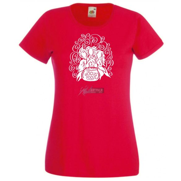 Hocus Pocus, varázslatfőző boszorkák női rövid ujjú póló