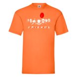 Horror barátok férfi rövid ujjú póló