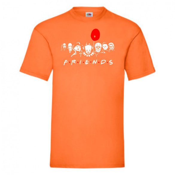 Horror barátok férfi rövid ujjú póló