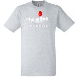 Horror barátok férfi rövid ujjú póló