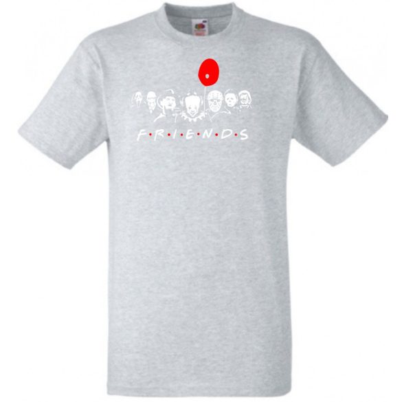 Horror barátok férfi rövid ujjú póló