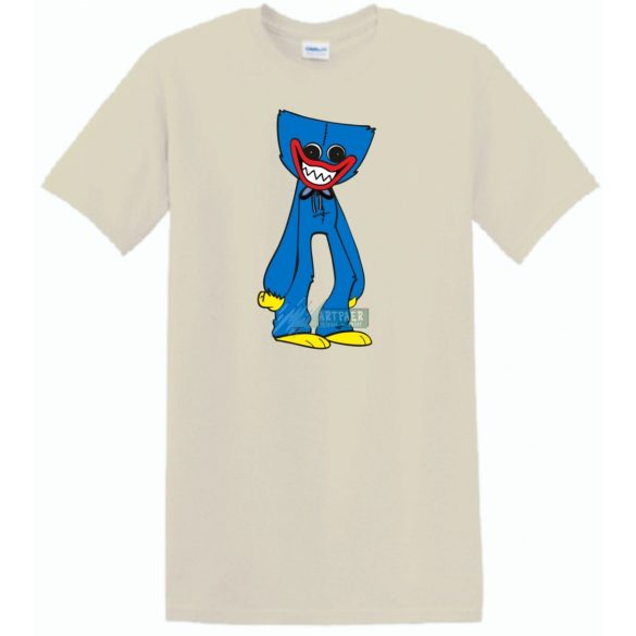 Huggie Waggie - Poppy playtime férfi rövid ujjú póló