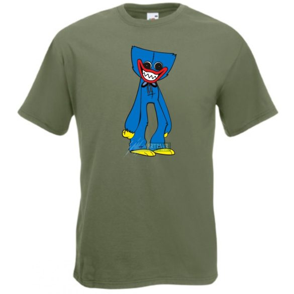 Huggie Waggie - Poppy playtime férfi rövid ujjú póló